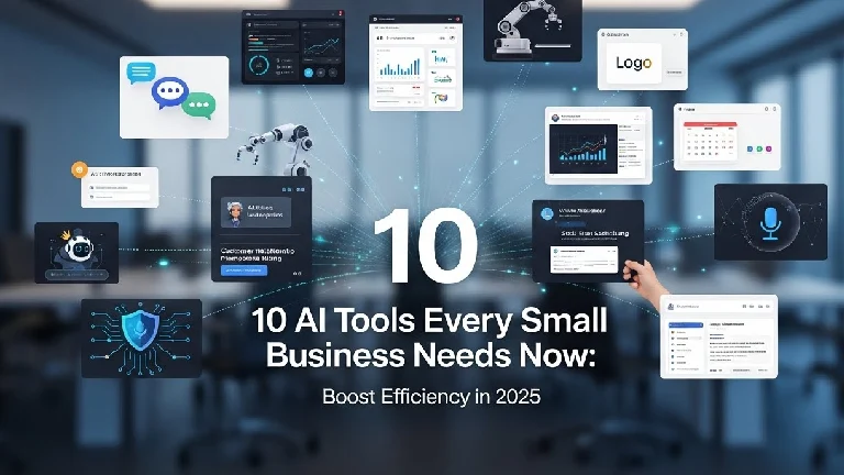 10 AI Tools Every Small Business Needs Now: Boost Efficiency in 2025