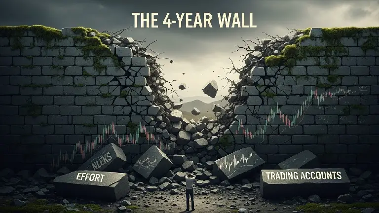The 4-Year Wall: Why Most Trading Accounts Fail After Years of Effort