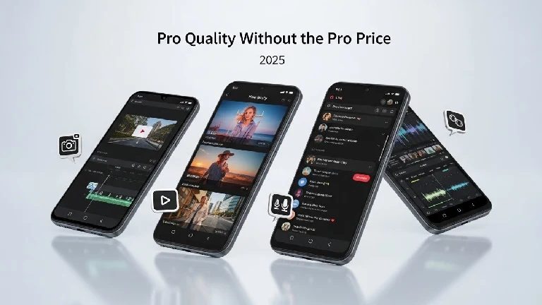 The Best Budget Smartphones for Content Creators in 2025: Pro Quality Without the Pro Price