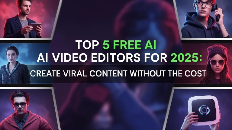 Top 5 Free AI Video Editors for 2025: Create Viral Content Without the Cost