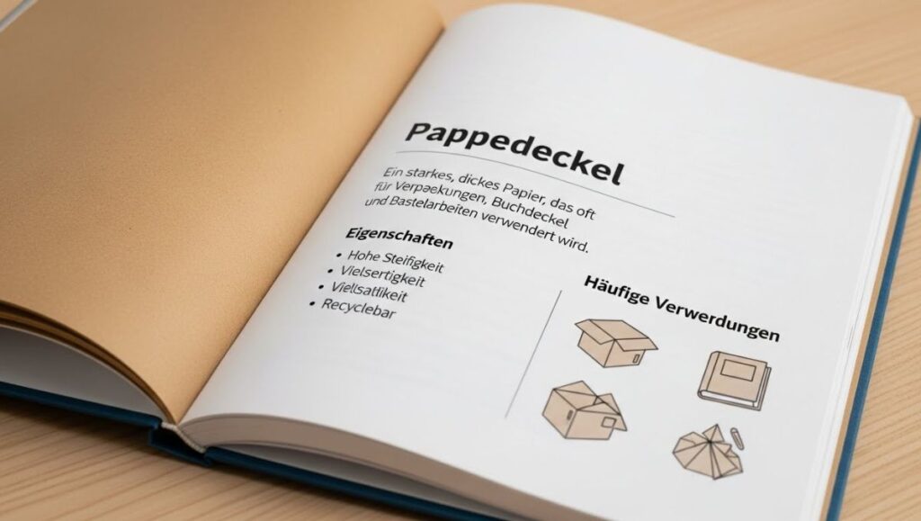 Pappedeckel: Definition, Properties, and Common Uses