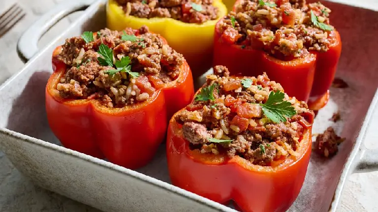 Stuffed Pepper Recipe: A Flavorful, Easy, and Healthy Dinner Delight